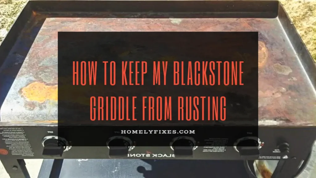 How to Keep My Blackstone Griddle From Rusting