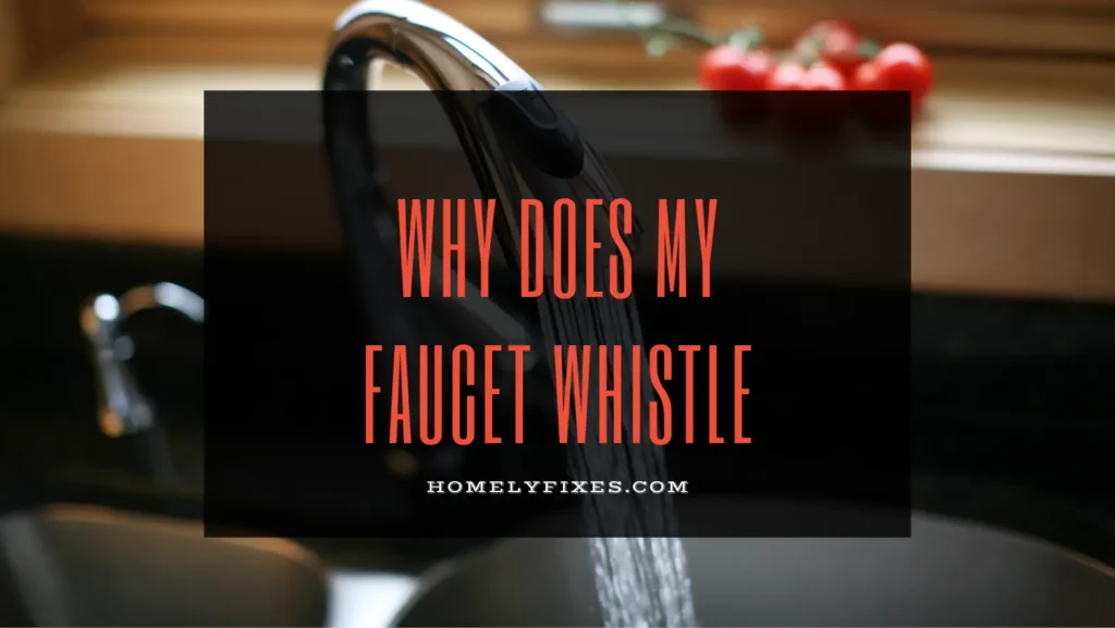 Why Does My Faucet Whistle