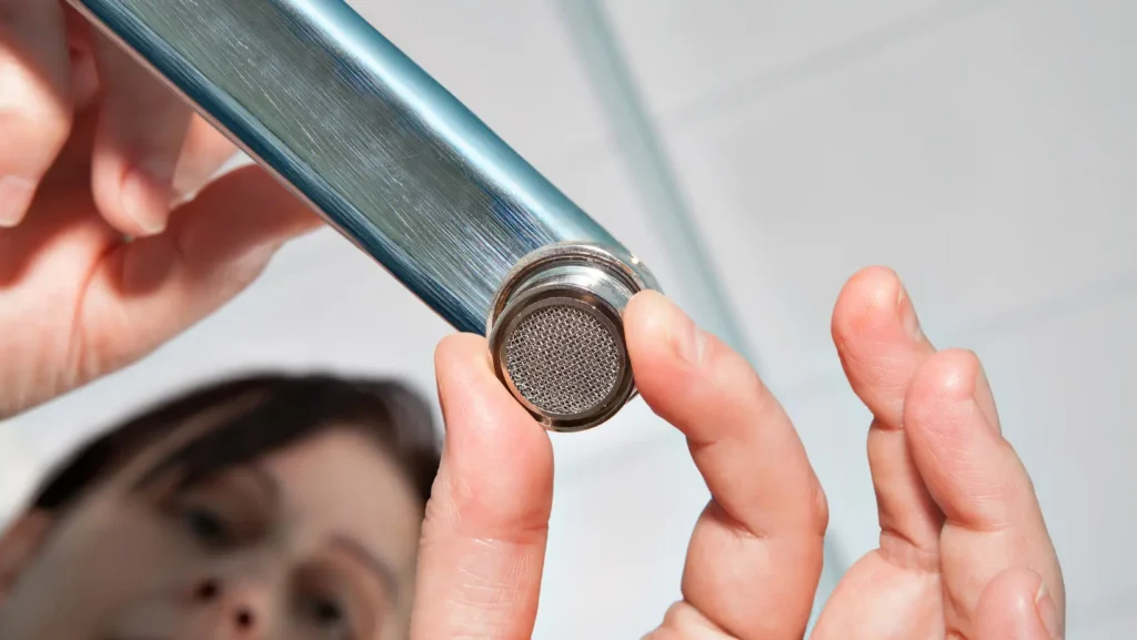 Worn Or Damaged Gasket On The Faucet Valve Stem Whistle