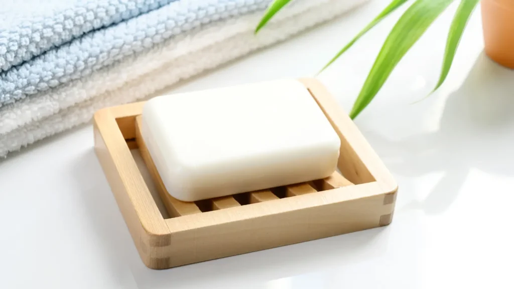 Use a Soap dish With Drainage
