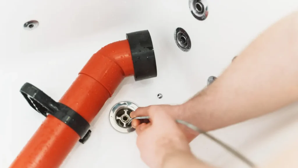 Remove Sand From Your Bathtub with Cable Auger