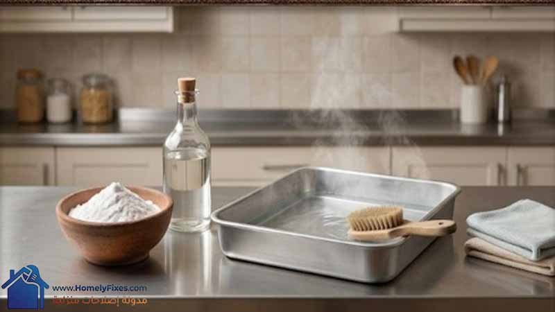 مكونات طبيعية بسيطة بتوضح طريقة تنظيف البوتاجاز شديد الاتساخ في البيت